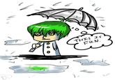 Season 0 Kaiba Staring At the Rain Through a Window