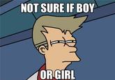 Futurama Fry / Not Sure If X