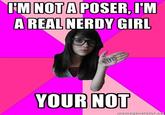 Idiot Nerd Girl