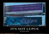 It's Not Lupus