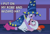 Robe And Wizard Hat