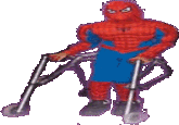 Crippled Spiderman