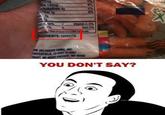 You Don't Say?