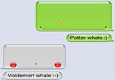 Potter whale :) Voldemort whale:-)