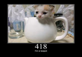 HTP Error 418 I'm a Teapot