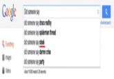 Google Search Box Suggestions 