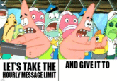 Push it somewhere else Patrick