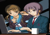 The Gender-Flip of Haruhi Suzumiya