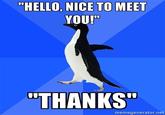 Socially Awkward Penguin