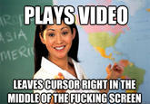 Unhelpful High School Teacher