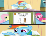 Rainbow Dash Reads a(n) X Book