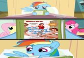 Rainbow Dash Reads a(n) X Book