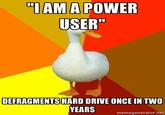 Technologically Impaired Duck