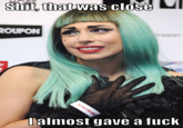 Look At All The Fucks I Give