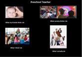 What People Think I Do / What I Really Do