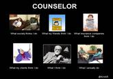 What People Think I Do / What I Really Do