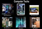 What People Think I Do / What I Really Do
