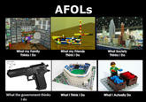 What People Think I Do / What I Really Do