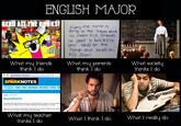 What People Think I Do / What I Really Do