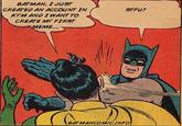 My Parents Are Dead / Batman Slapping Robin