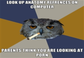 Art Student Owl