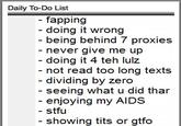 Time Management (To-do lists)