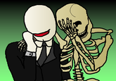 AND THEN A SKELETON POPPED OUT