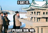 Hungry Kim Jong-un