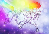 Robot Unicorn Attack / Harmony Harmony