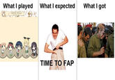 What I Watched / What I Expected / What I Got