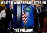 Inappropriate Timing Bill Clinton
