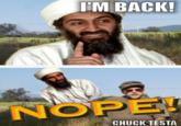 Nope! Chuck Testa