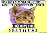 Hipster Kitty
