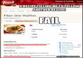 Food Network Recipe Reviews