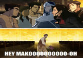 Crying Bolin / Kissing Korra