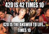 The Answer To Life, The Universe and Everything