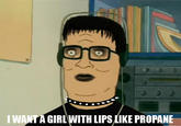 Hank Hill Listens to X
