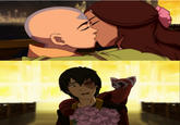 Crying Bolin / Kissing Korra