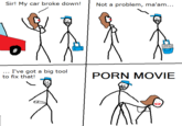 Dumb Porn Setup / Porn Movie