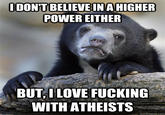 Confession Bear