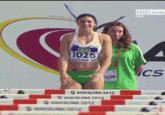Michelle Jenneke's Warm Up Dance