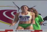 Michelle Jenneke's Warm Up Dance