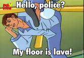 The Floor is Lava / Hot Lava Game