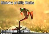 The Ministry of Silly Walks