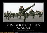 The Ministry of Silly Walks