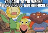 You Came to the Wrong Neighborhood