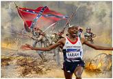 Mo Farah Running Away From Things