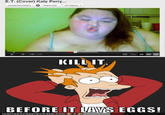 Kill it before it lays eggs