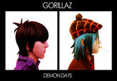 Gorillaz "Demon Days" Cover Art