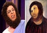 Botched Ecce Homo Painting